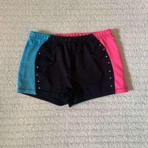 DANSKIN Freestyle • Girls’ Dance Gymnastics Shorts • Size 6X-7